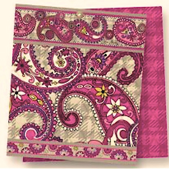 VERA BRADLEY PRE-OWNED IPAD CASE PAISLEY MEETS PLAID(RETIRED PATTERN) see photos - Picture 9 of 9